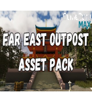 GameGuru MAX - Low Poly Asset Pack - Far East Outpost DLC Steam Key GLOBAL
